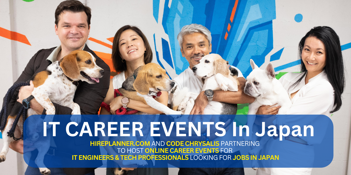 Online Career Events And Jobs For IT Engineers And Tech Professionals in Japan