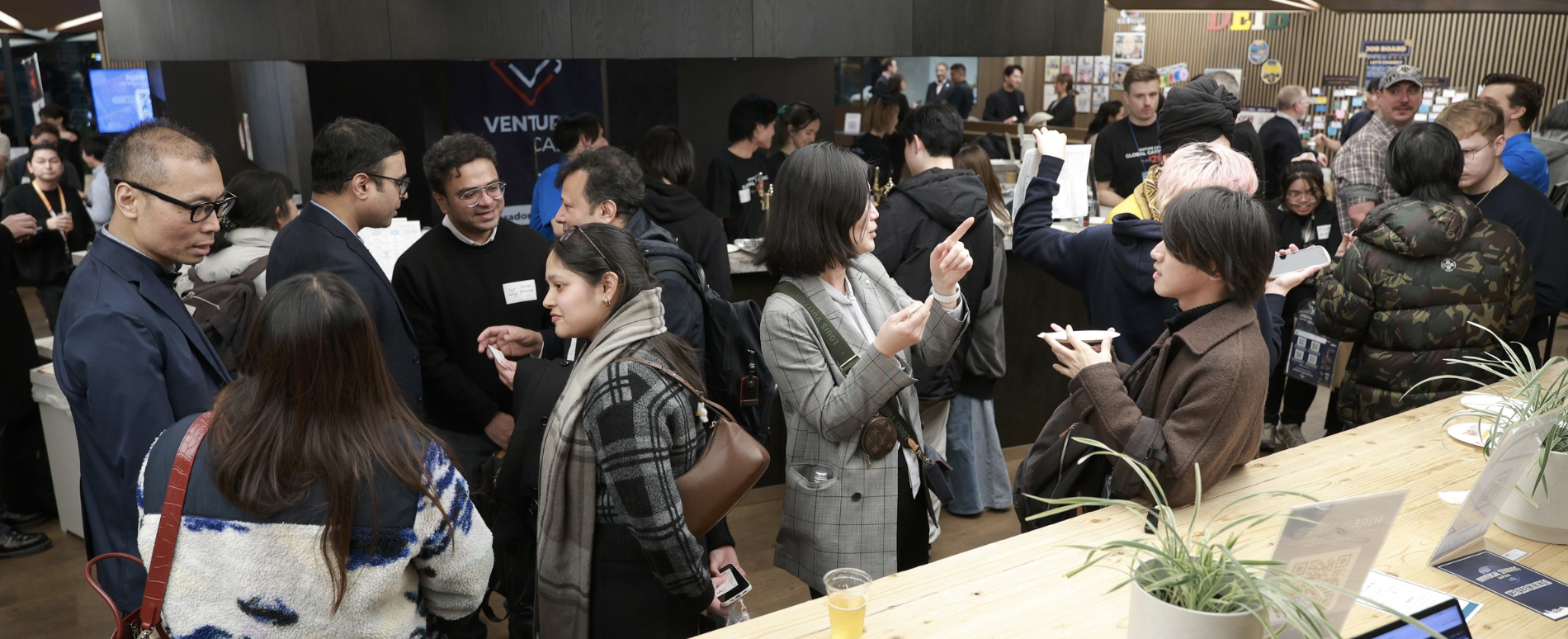 Networking at HirePlanner Event